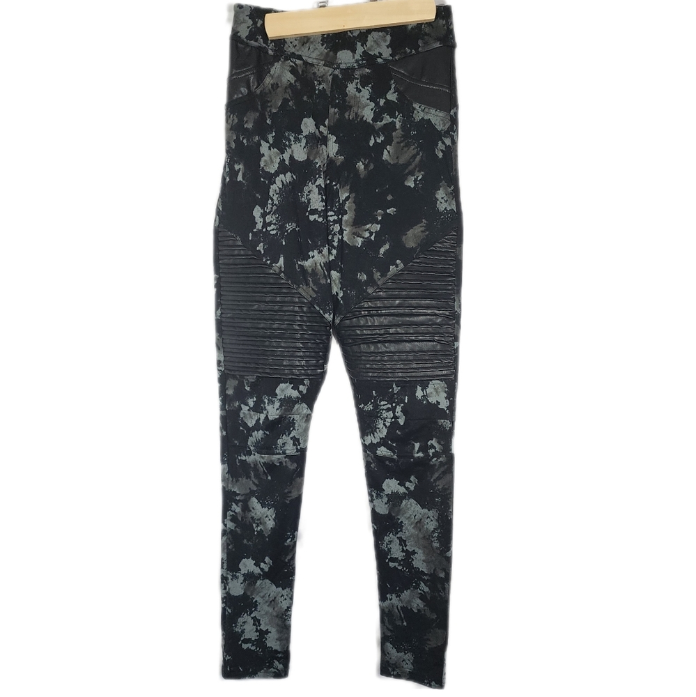 White Birch Moto Style leggings